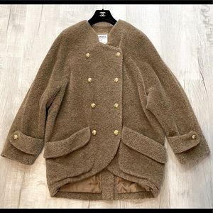 Chanel vintage Alpaca cocoon Croat